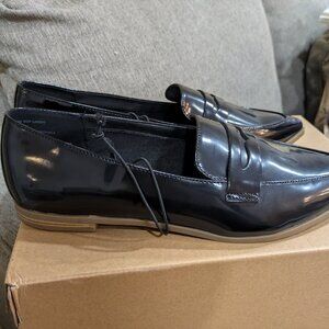 Worthington Wor Cardiff Womens Ballet Flats Shoes Slip On Loafers Black Size 10M